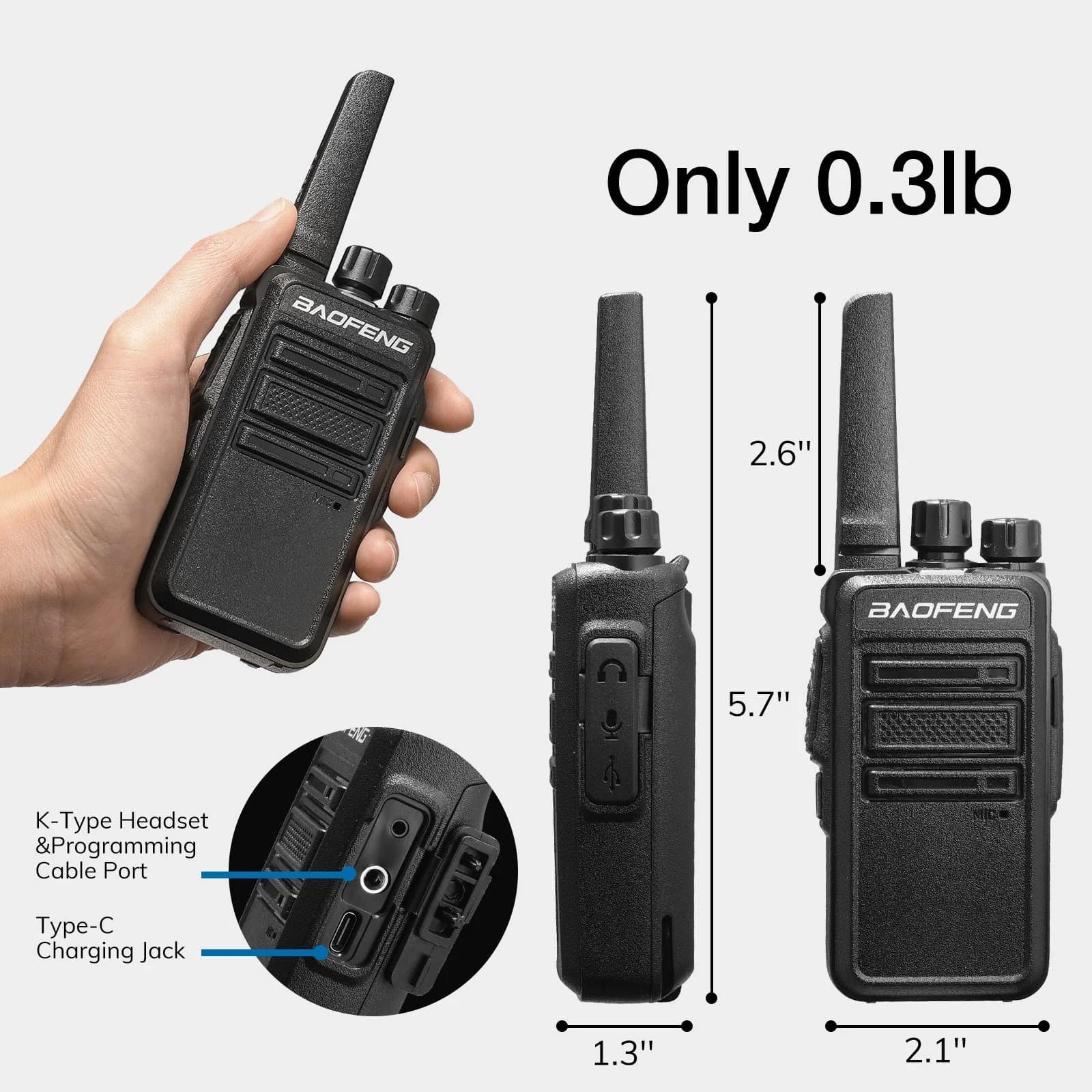 Baofeng GT-68 (Pack of 1)