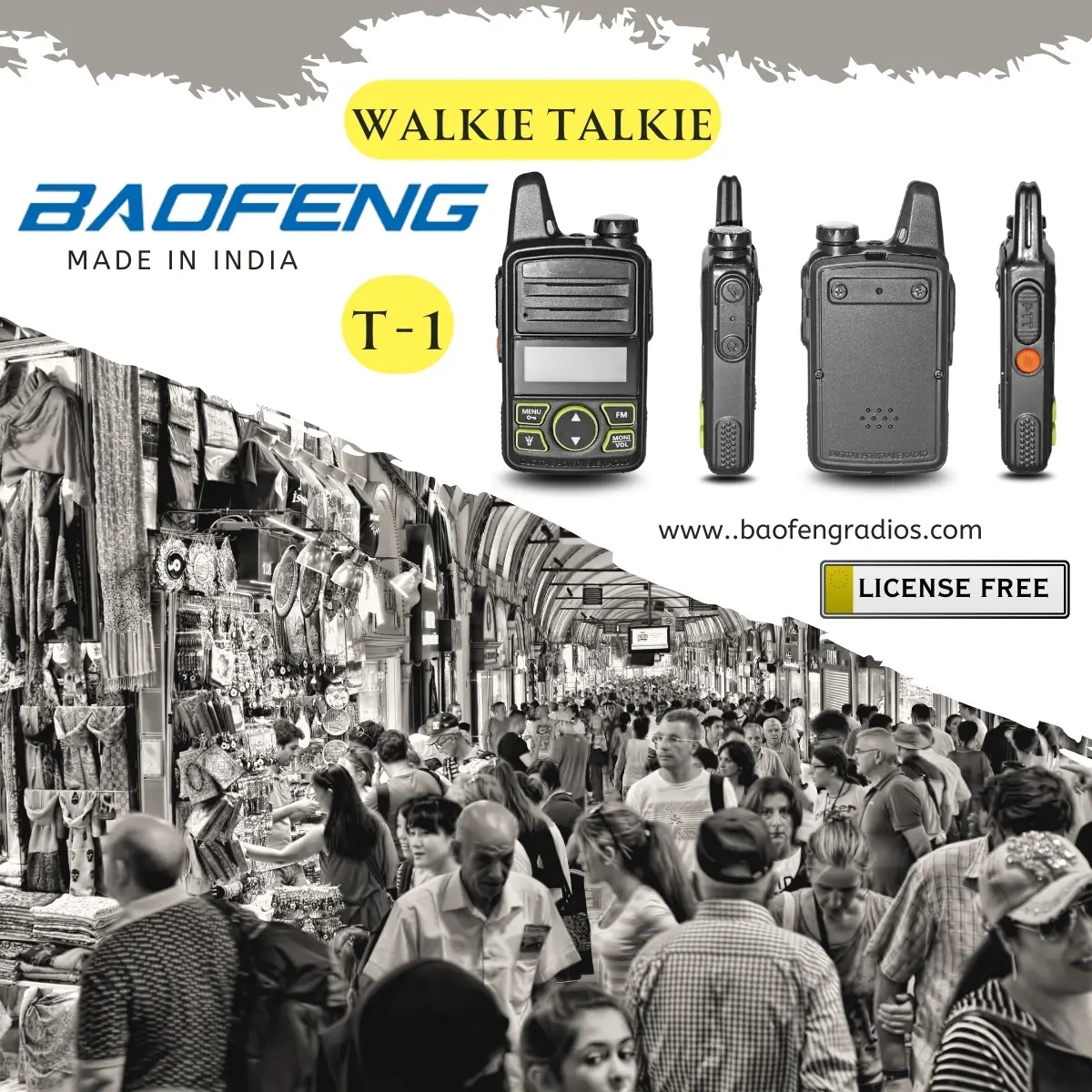 Baofeng T-1 (pack of 9)