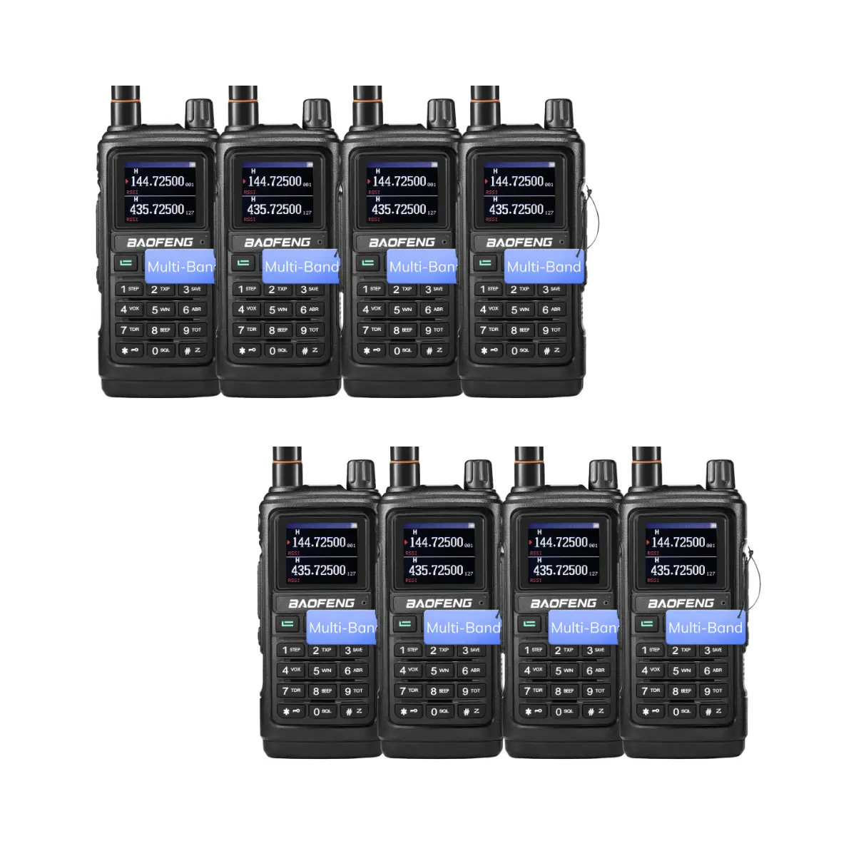 Baofeng UV-17R Plus (Pack of 8)