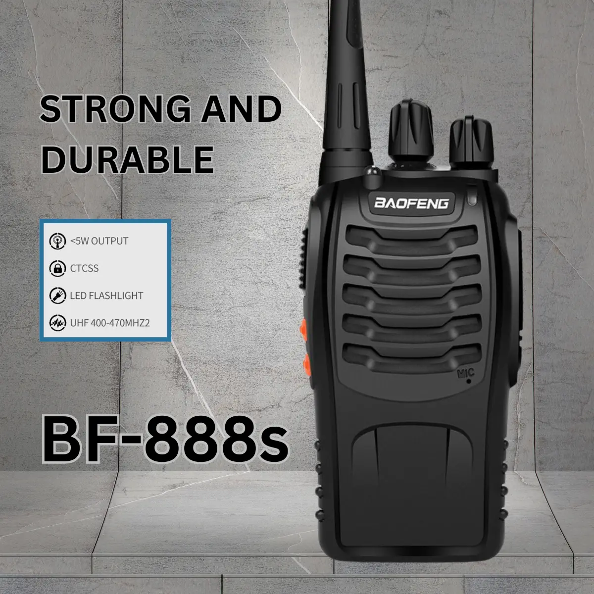 Baofeng BF-888S UHF (Pack of 16)