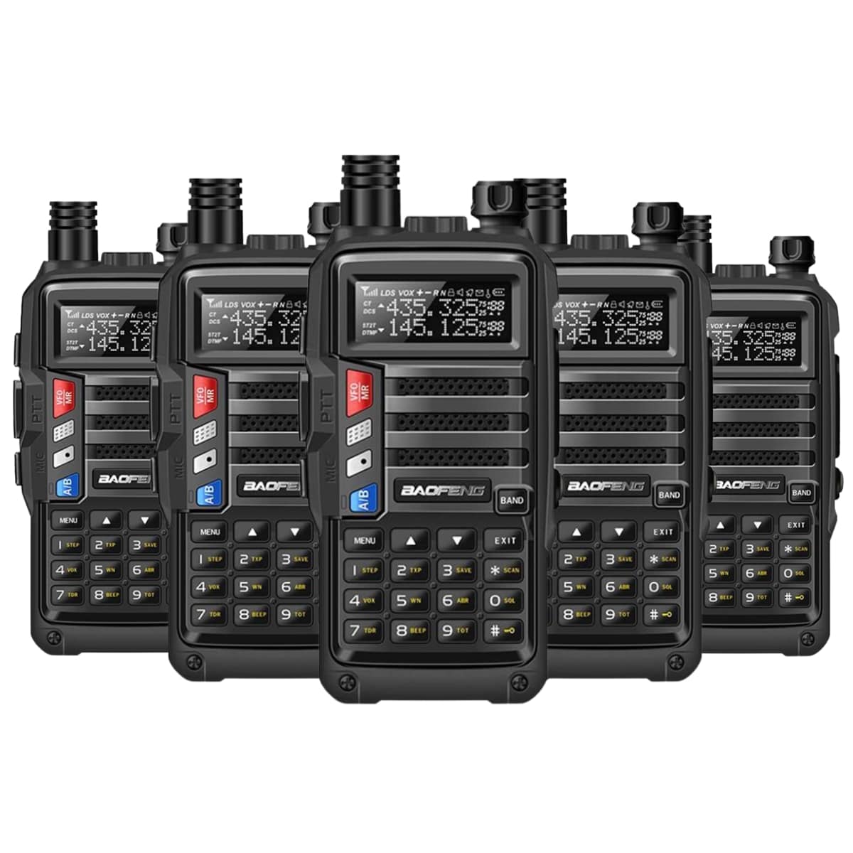 Baofeng UV-5R PLUS (Pack of 5)