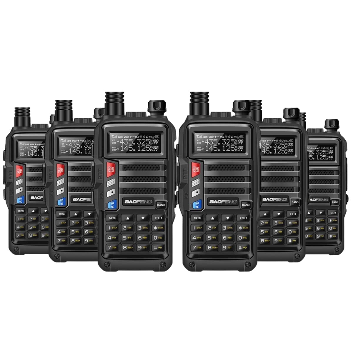 Baofeng UV-5R PLUS (Pack of 6)