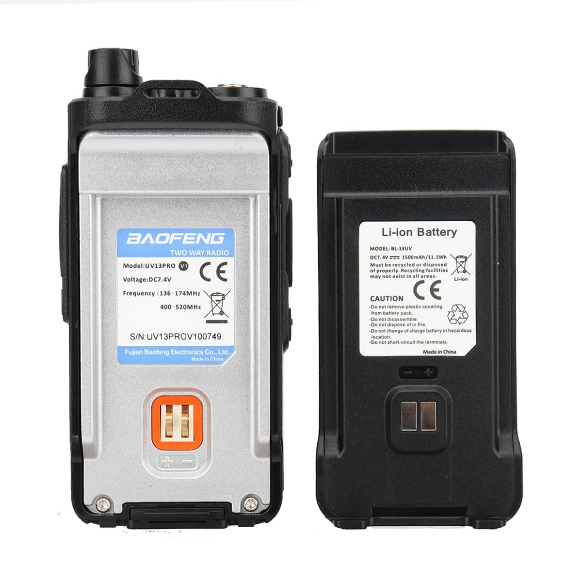 BAOFENG UV-13 Pro Battery (Pack of 10)