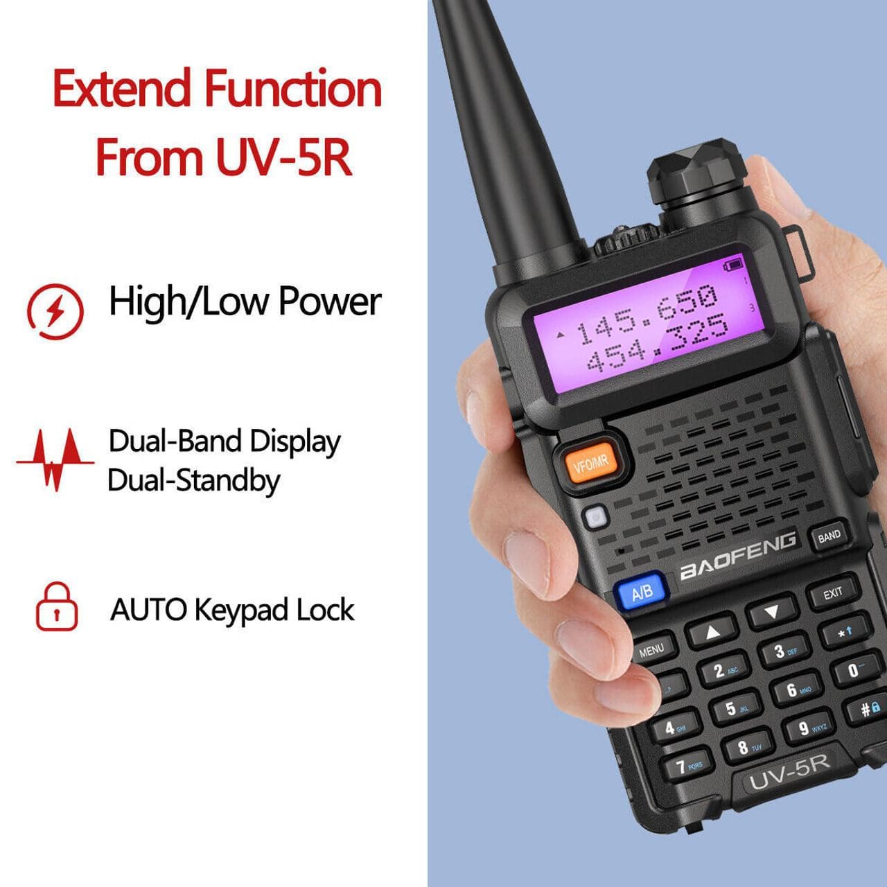 Baofeng UV-5R (Pack of 2)
